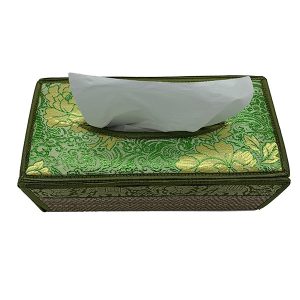 Thai tissue box Cover jade green 2 website