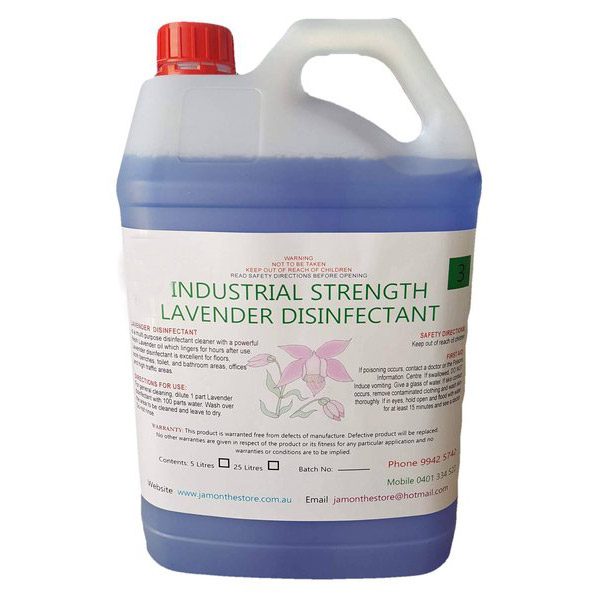 176549 disinfectant lavender 5lt 01a grande