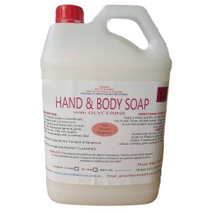 176624 han body soap white 5lt 02 grande