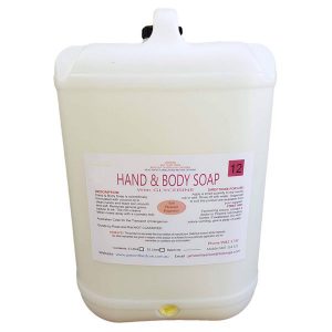 176624 hand body soap white 25lt 01a grande