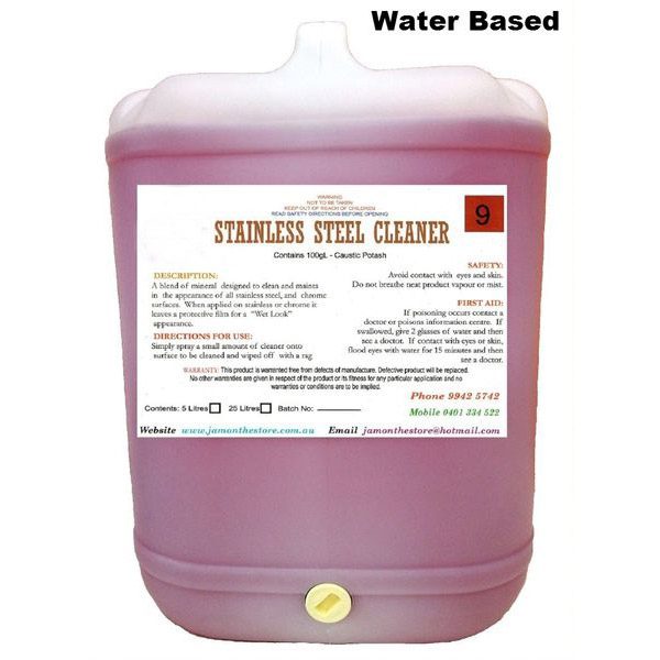 176811 stainless steel cleaner 25lt 02 grande 176811 stainless steel cleaner 25lt 02 grande