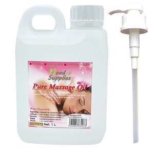Pure Massage Oil 1Litre with pump website2