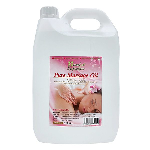 Pure Massage Oil 5L Unscented Website 1