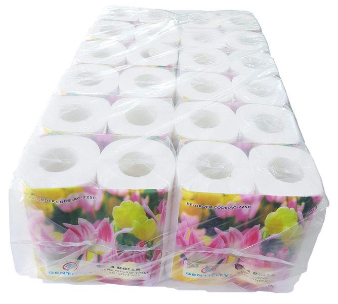 305650 a c gentility deluxe toilet tissues 2ply 250sht 48roll ac 2250 03a grande