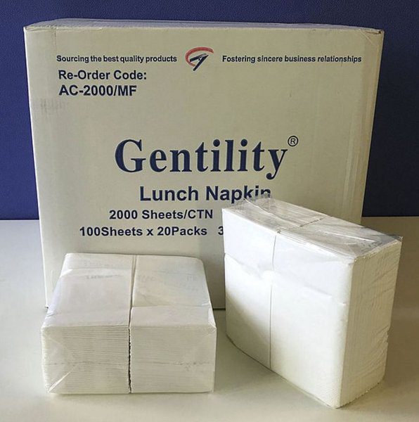 322732 a c gentility luncheon napkin 2ply 2000shts multi fold ac 2000mf 01 grande