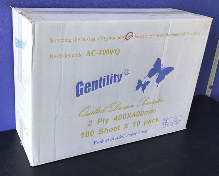 322733 a c gentility dinner napkin quilted gt fold 2ply 1000sht ac 1000q 03 grande