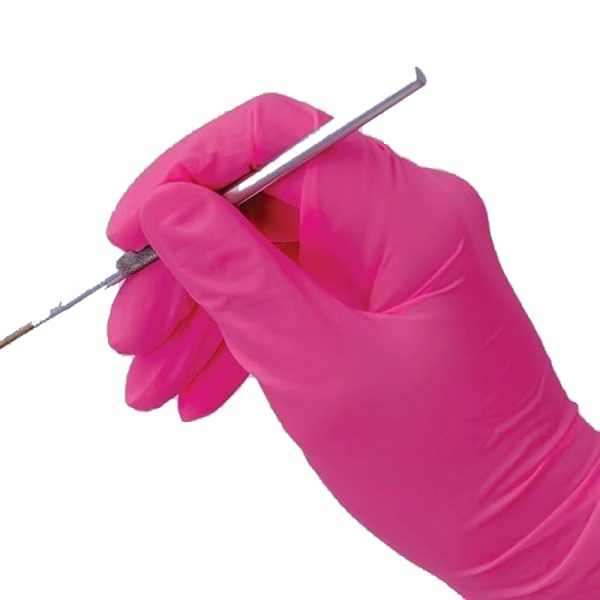 Bastion Nitrile Pink Gloves2 Bastion Nitrile Pink Gloves2
