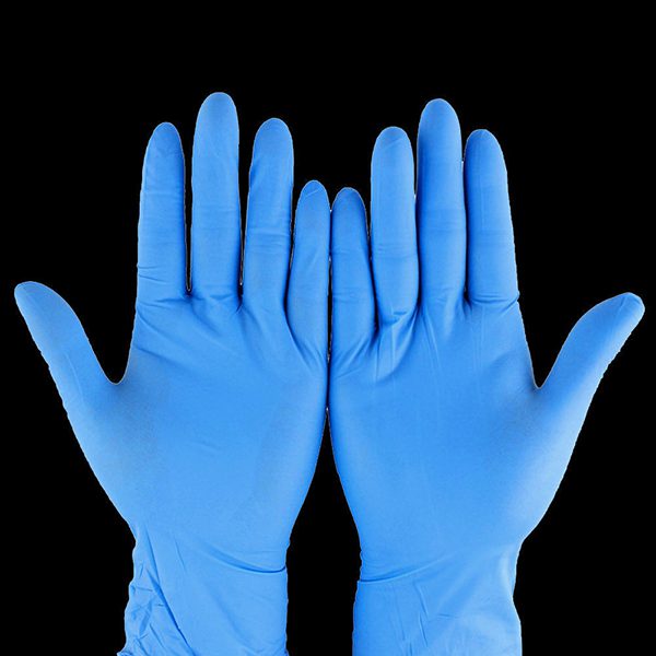 Nitrile Blue Gloves 1
