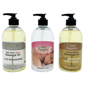500ml Massage oils website