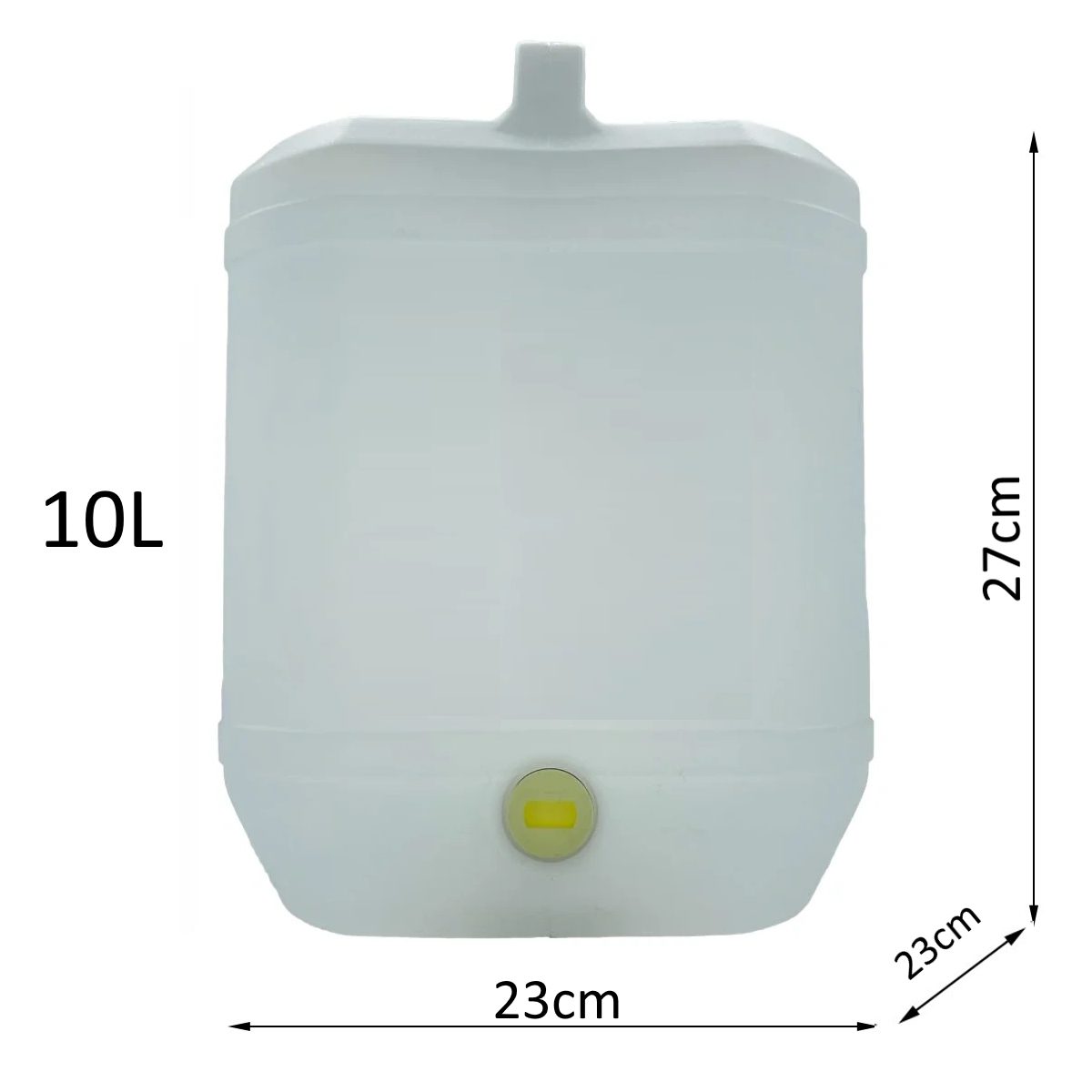 jerry can 10l measurement