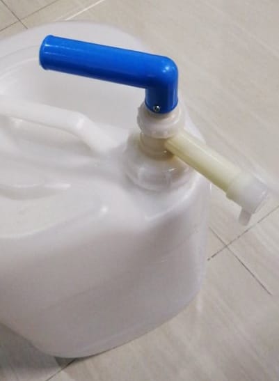 25L Drum with Pump Dispenser