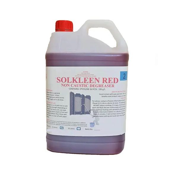 Degreaser Solkleen Red MultiPurpose (Non Caustic Degreaser) Need