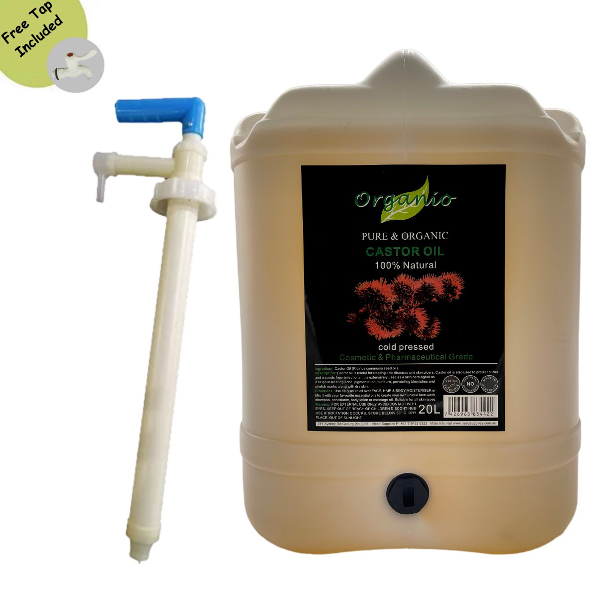 organio castor 20L pump organio castor 20L pump