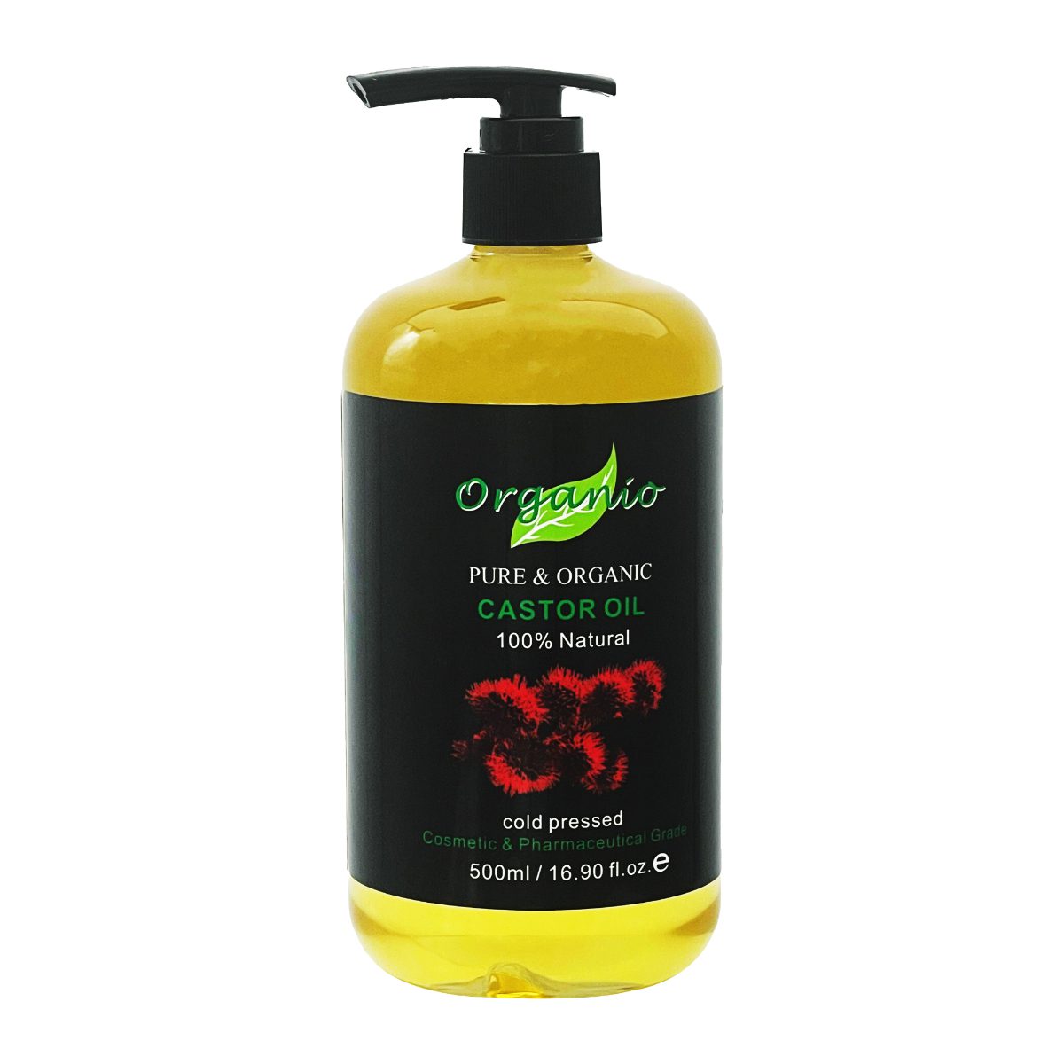 organio castor 500ml pump organio castor 500ml pump