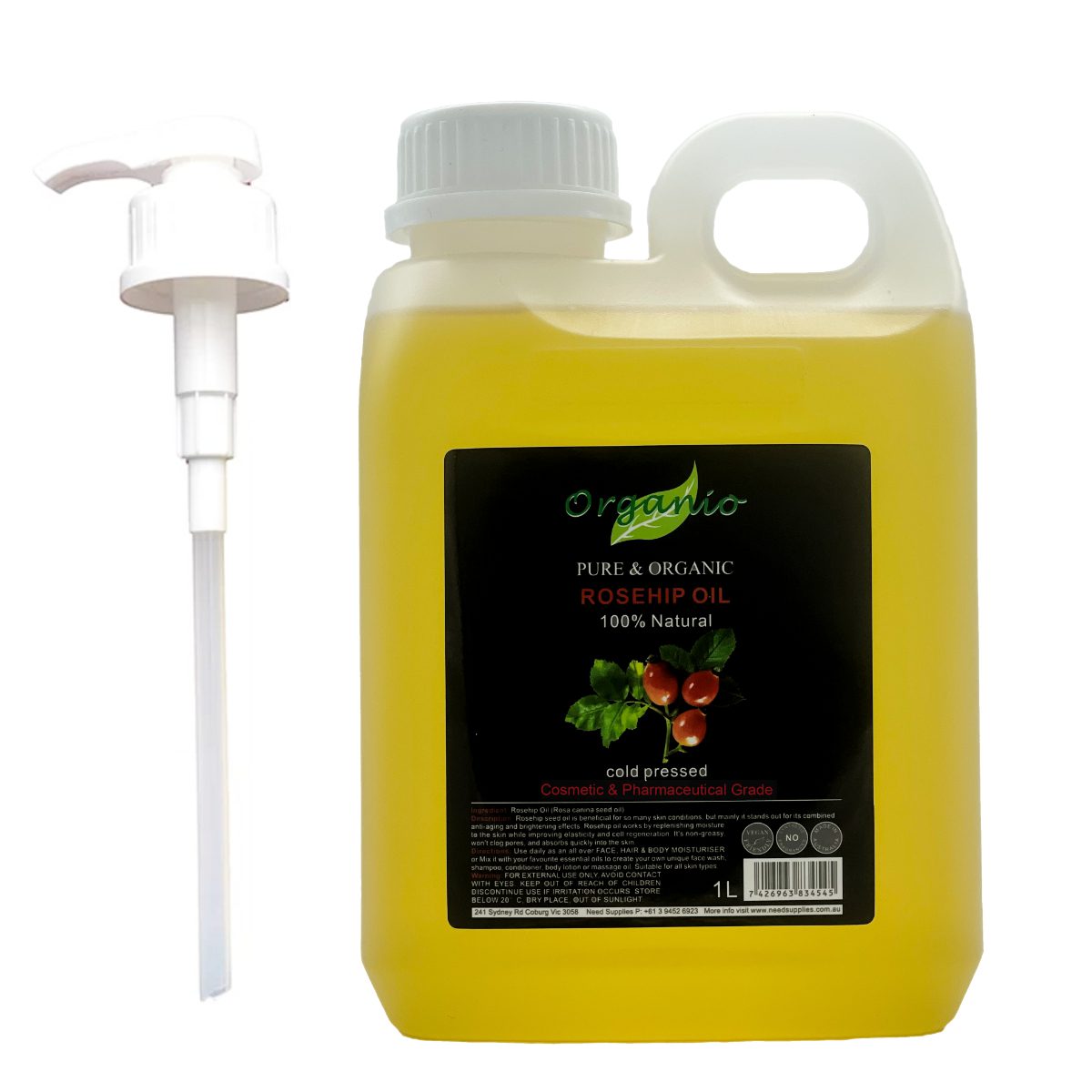 organio rosehip 1L pump