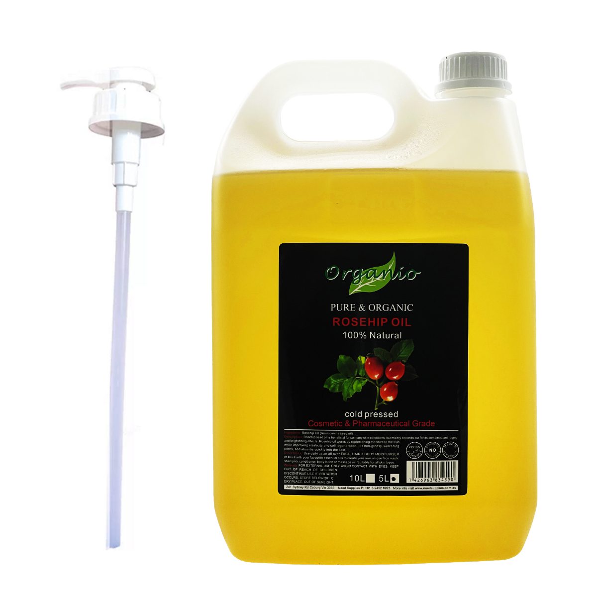 organio rosehip 5L pump