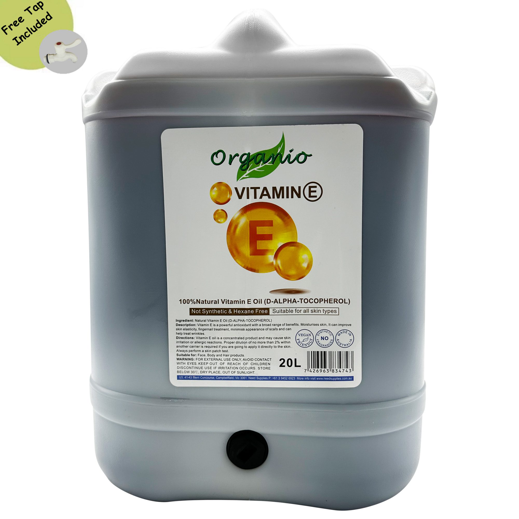 VITAMIN E 20l pump VITAMIN E 20l pump